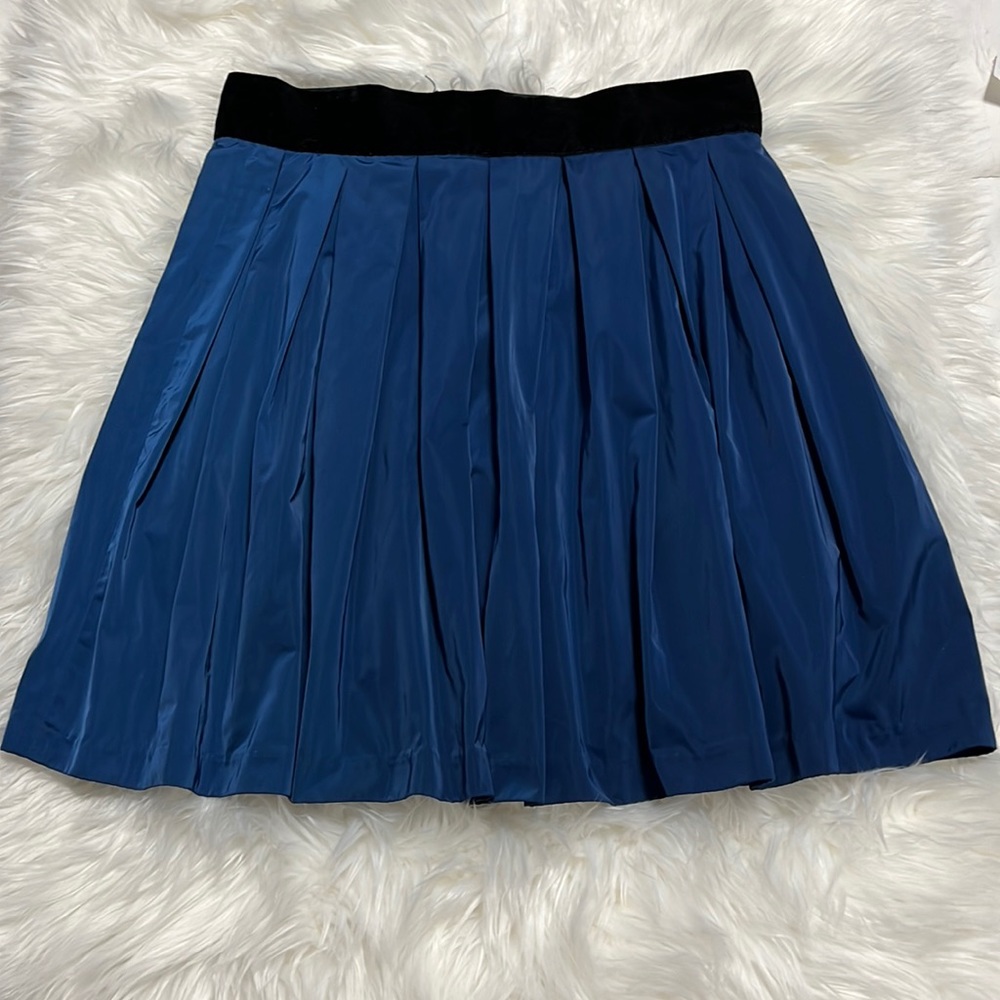 BB DAKOTA skirt silk Taffeta velvet black belt🧿